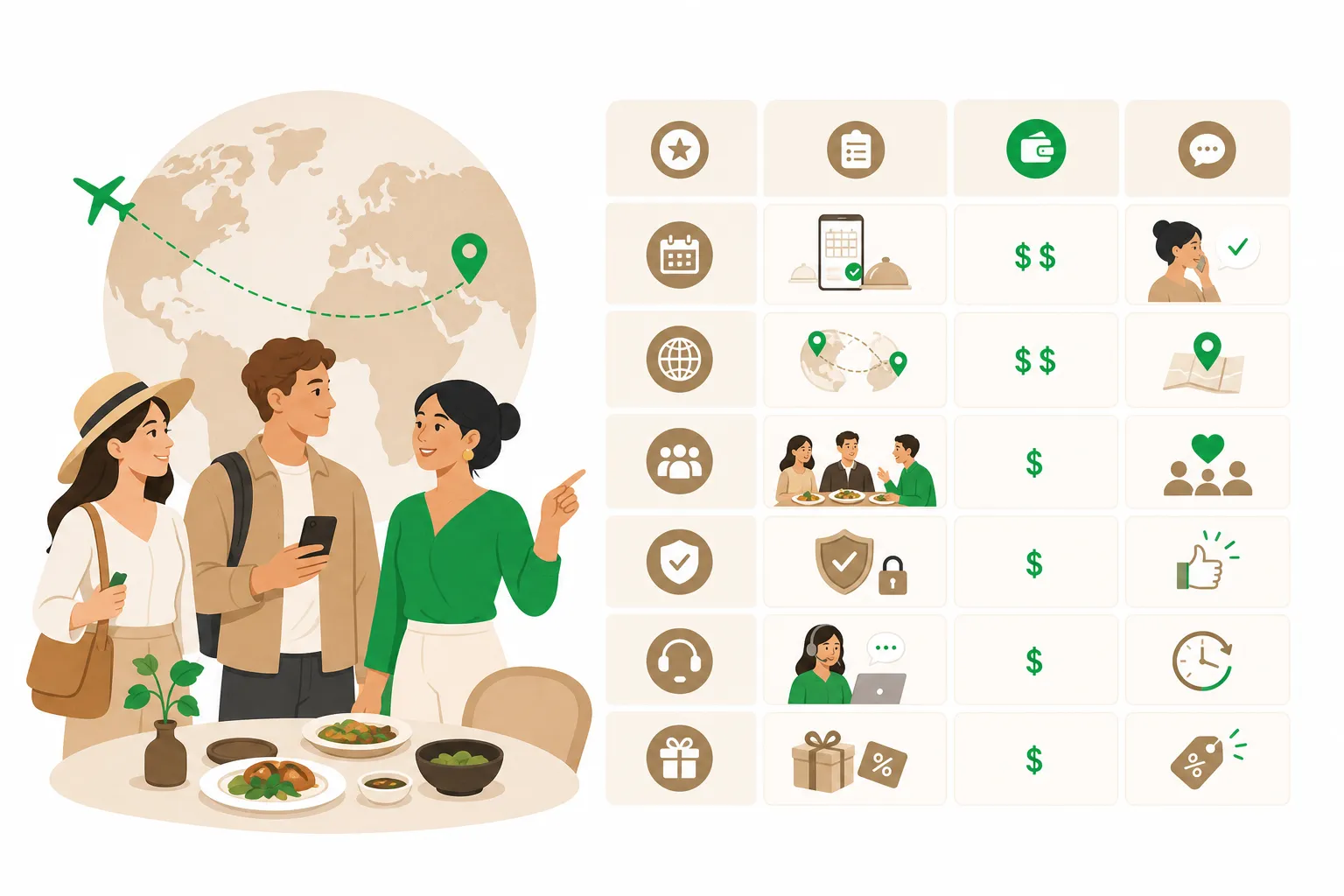 Infographic: CatchTable Global at a glance for foreign visitors