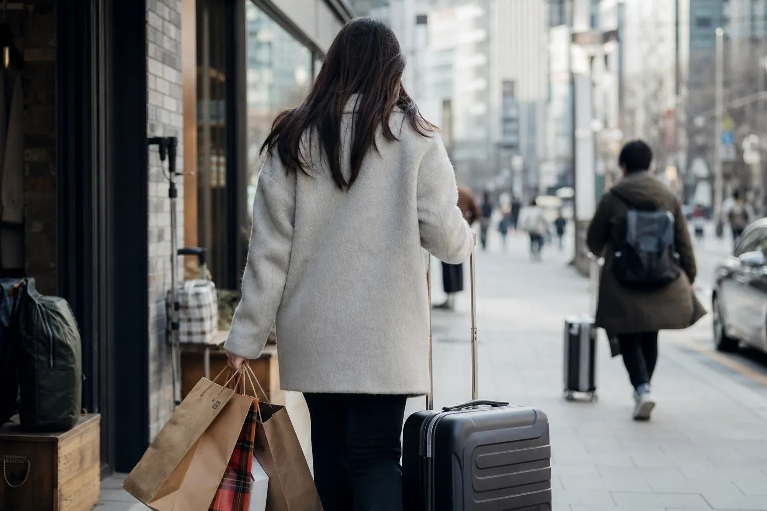 Day 5: Departure morning, last-minute shopping