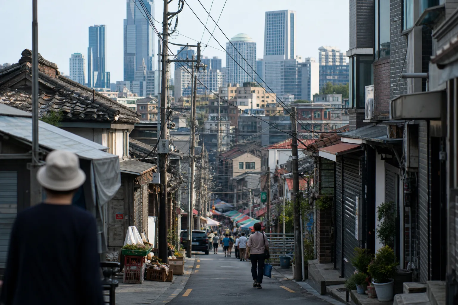 Day 2: Markets, skyline, and neighborhood contrast